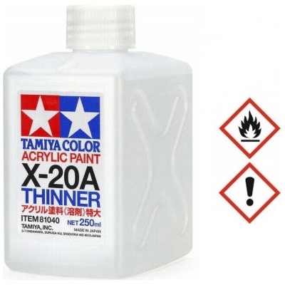Riedidlo Tamiya X-20A Acrylic 250ml