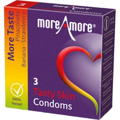 MoreAmore Tasty Skin 3 ks