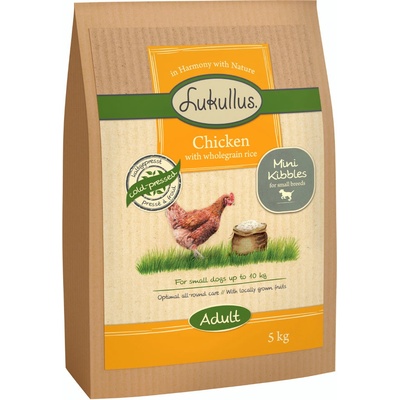 Lukullus Mini kuracie s hnedou ryžou 3 x 5 kg