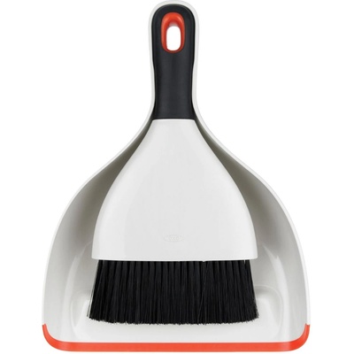 Oxo Комплект лопатка и четка за почистване good grips 30 см, бял, пластмаса, oxo (oxo1334480)