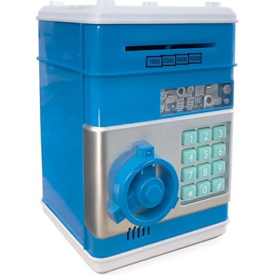 Aga Pokladnička trezor Modrá – Zboží Mobilmania