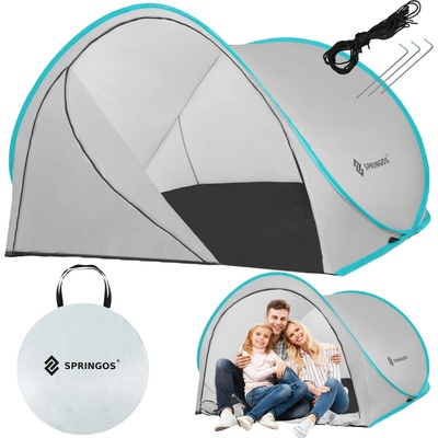 Springos Plážový stan pop-up 200 × 120 × 110 cm S-PT014
