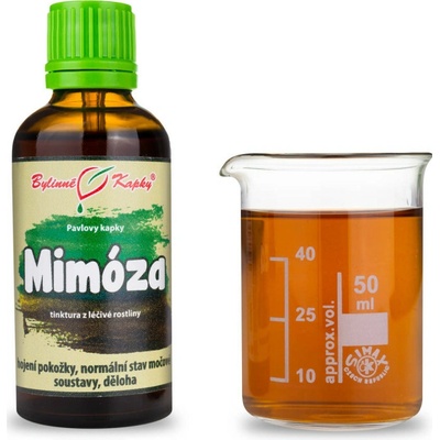 Bylinné kapky Mimóza citlivka bylinné kvapky tinktúra 50 ml