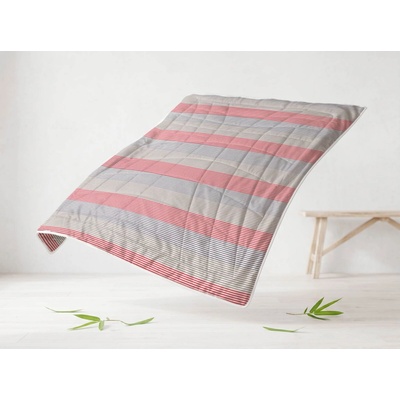 Áčko Ultra tenký paplón Bamboo TUNIS Red 140x200