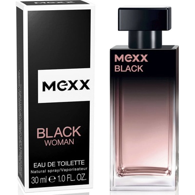 Mexx black Woman toaletná voda dámska 30 ml