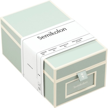 Semikolon Кутия за визитни картички Die Kante ментова (364116)
