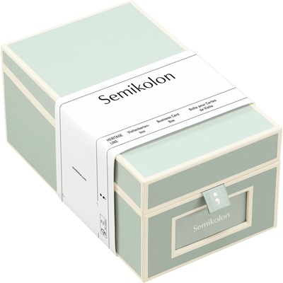 Semikolon Кутия за визитни картички Die Kante ментова (364116)