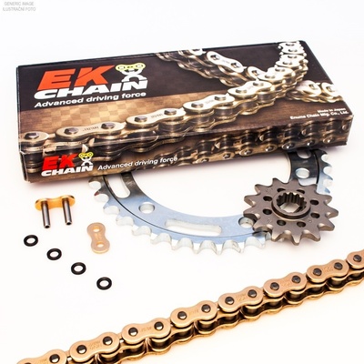 EK Chain Řetězová sada Kawasaki GPZ 1100 95 -98