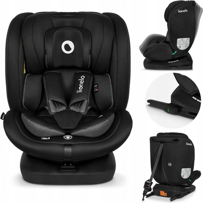 Lionelo s ISOFIXEM BASTIAAN I-size 2023 black carbon