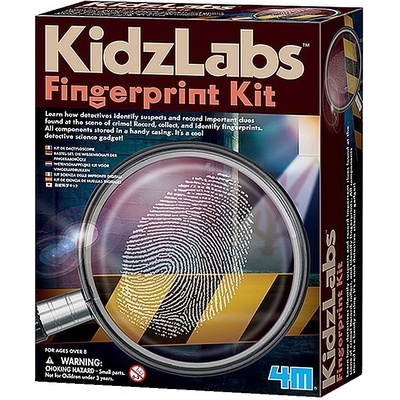 4M Творчески комплект 4M KidzLabs - Снемане на пръстови отпечатъци (4M-03248)