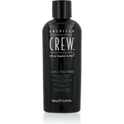 American Crew 3-IN-1 Tea Tree 100 ml 3 в 1 - шампоан, балсам, душ гел за мъже