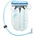 Platypus Хидратиращ резервоар (camelbak) Platypus Big Zip EVO Hydration system - Transparent / Blue - размер 3 l (533-0857-0112)