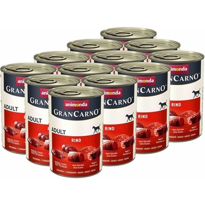 Animonda Gran Carno Original Adult hovädzie mäso 12 x 400 g