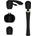 Tracy's Dog Hammer Magic Wand Vibrator Set Black-Gold
