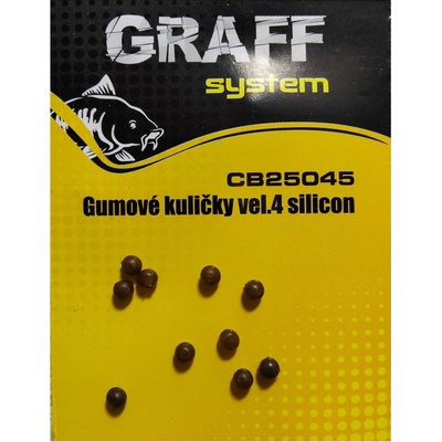 Graff Silikonové kuličky vel.8 10ks