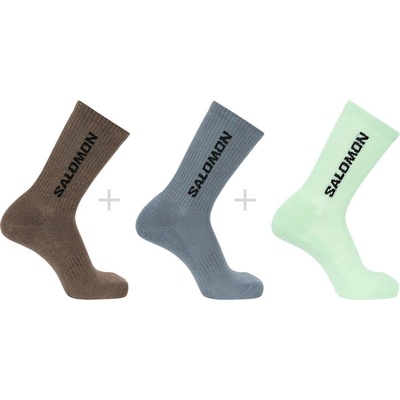 Salomon Everyday Crew 3-Pack LC3067500 stormy weather/sea foam/mustang
