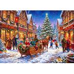 Bluebird Puzzle - Puzzle Christmas in the Village Centre - 500 piese