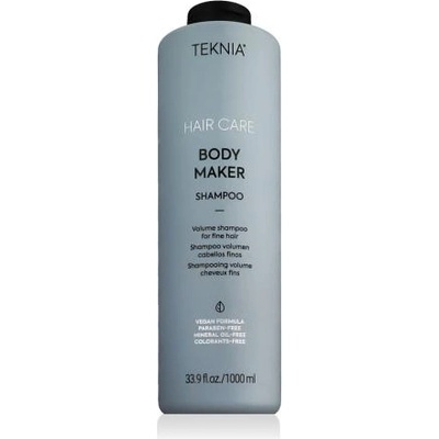 Lakmé Teknia Body Maker Shampoo 1000 ml шампоан за обем на косата унисекс