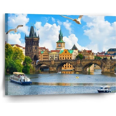 Sablio Obraz Praha Karlov most 2 - 90x60 cm