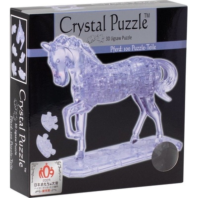 HCM Kinzel 3D Crystal puzzle Kůň 100 ks