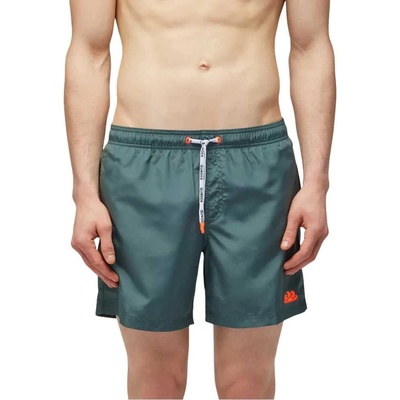 Sundek Бански гащета Sundek Elastic light poly swimming shorts - Green (Thyme)
