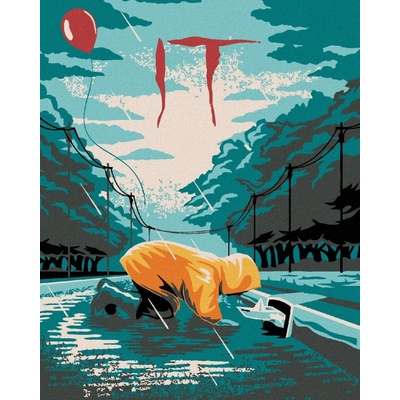 Zuty Georgie a lodička to 40 x 50 cm vypnuté plátno na rám 8596530234012