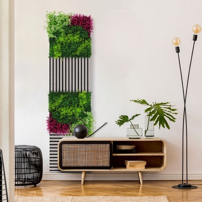 Jangal Modular Wall Design Flora PINK MIXED FLORA 11119 520 x 520 mm 0,2704m²