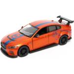 Kinsmart Метална количка Kinsmart - Jaguar XE SV Project 8 2018, 1: 36, оранжева (52092)