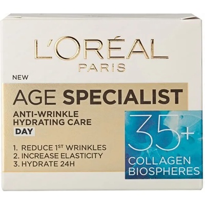 L'Oréal крем за лице, Против бръчки, 35+ , Дневен, 50мл