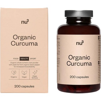 nu3 Bio Curcuma - 200 капсули