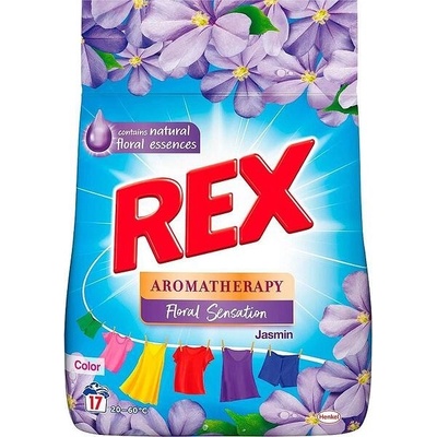 Rex Aromatherapy Essentials Jasmin & Jojoba Oil prací prášek 1,02 kg 17 PD