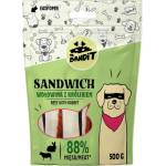 VetExpert Mr. Bandit SANDWICH beef and rabbit - лакомство за куче, ленти сандвич с говеждо и заек, 500 гр - Полша