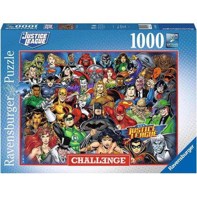 RAVENSBURGER Challenge Liga spravedlnosti 1000 dielov