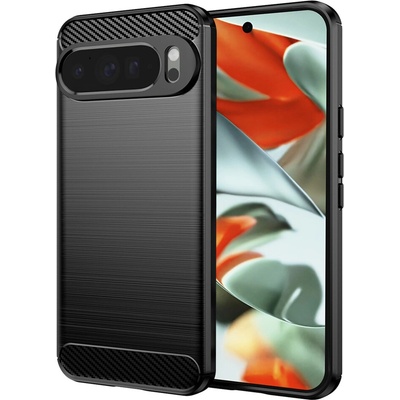 Techsuit Carbon Silicone Google Pixel 9 Pro XL čierne