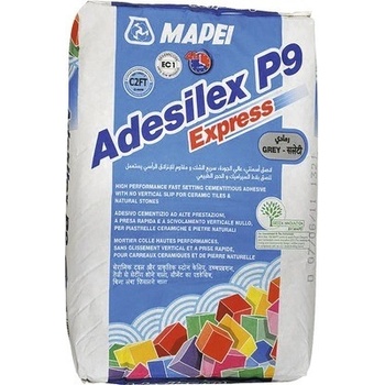 MAPEI ADESILEX P9 EXPRES Cementové lepidlo na obklady a dlažby 25 kg šedé