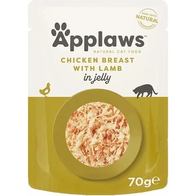 Applaws kuracie prsia s jahňacím v želé 70 g