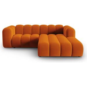 Micadoni Оранжев ъглов диван (десен ъгъл) Lupine - Micadoni Home (MIC_0RC_44_F1_LUPINE4)