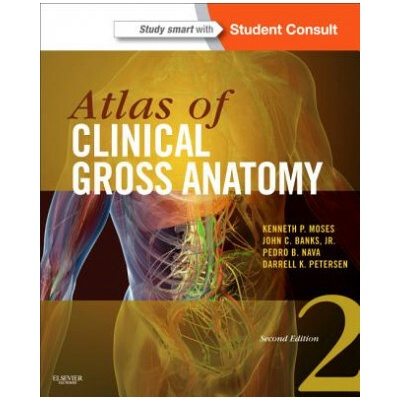 Atlas of Clinical Gross Anatomy - With STUDENT CONSULT Online Access Moses Kenneth P.Pevná vazba