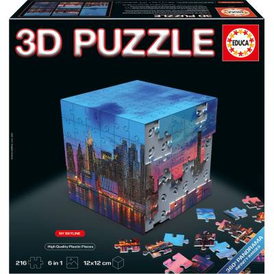 Educa 3D Пъзел Educa от 6 x 36 части - Панорама от Ню Йорк (EDU20335)