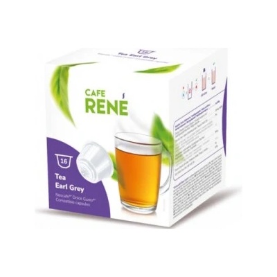 Café René Tea Earl Grey 16 kapsúl pre Dolce Gusto kávovary