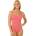 Rip Curl Бански костюм Rip curl Shell Cove Cheeky swimsuit - Pink (Red)