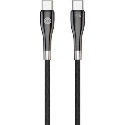 Forever GSM171009 datový USB-C/USB-C, 1m, černý