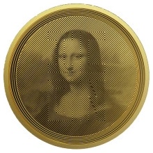 Pressburg Mint zlatá mince Icon Mona Lisa 2021 Proof-like 1 oz