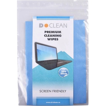 D-Clean D-Wipes Profesionálne mikrofázová utierka 20 x 20 cm DW-2020 1 ks