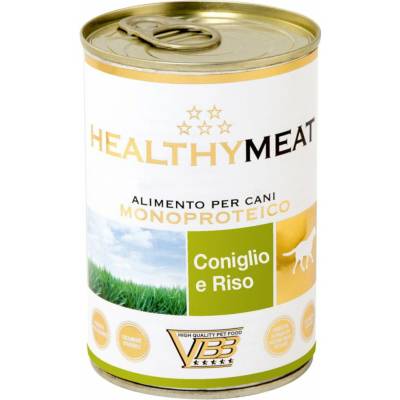 Healthy Meat monoproteínové s králičím mäsom a ryžou 400 g