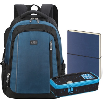 Stil Studentský set Groovy Blue třídílný