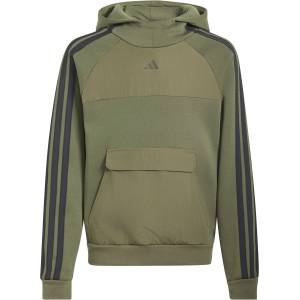 Adidas Юношески суичър adidas Utility Fleece Hoodie Juniors - Khaki
