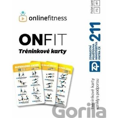 ONFIT - Tréninkové karty 25 karet