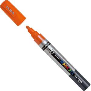 LYRA Graduate Mark Permanent Химикал маркер 2 mm Orange 1 бр (6820013)