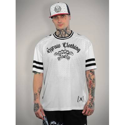 HYRAW спортна фланелка HYRAW - HXC CLUB - Oversize Mesh Jersey T-shirt - 263TS02